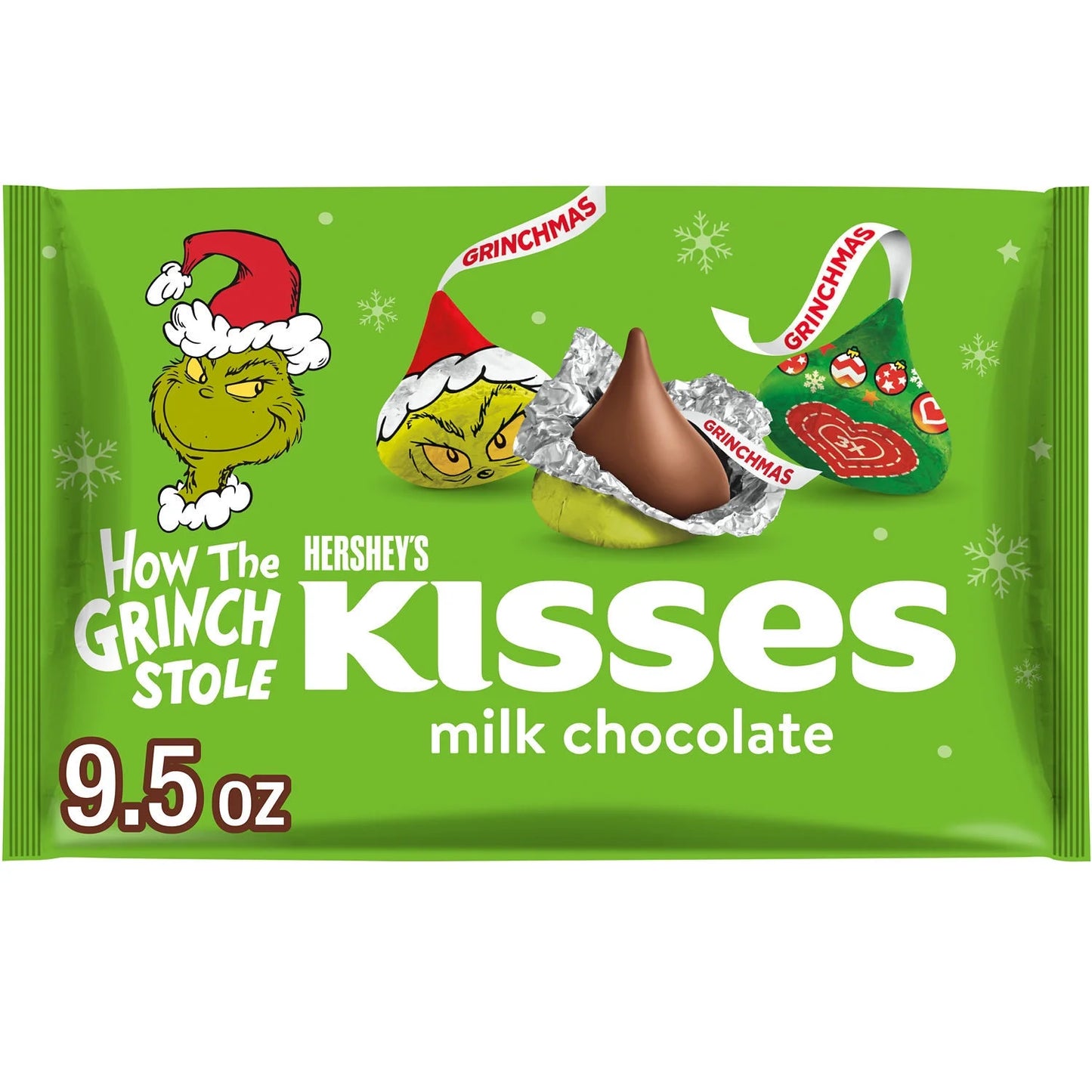 Kisses Grinch Milk Chocolate