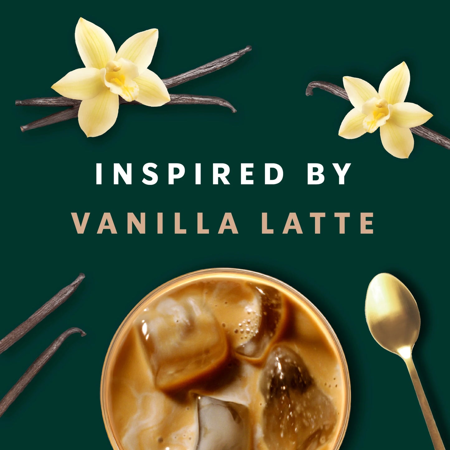 Vanilla Flavored Coffee Creamer, Inspired by Vanilla Latte, 28 Fl Oz