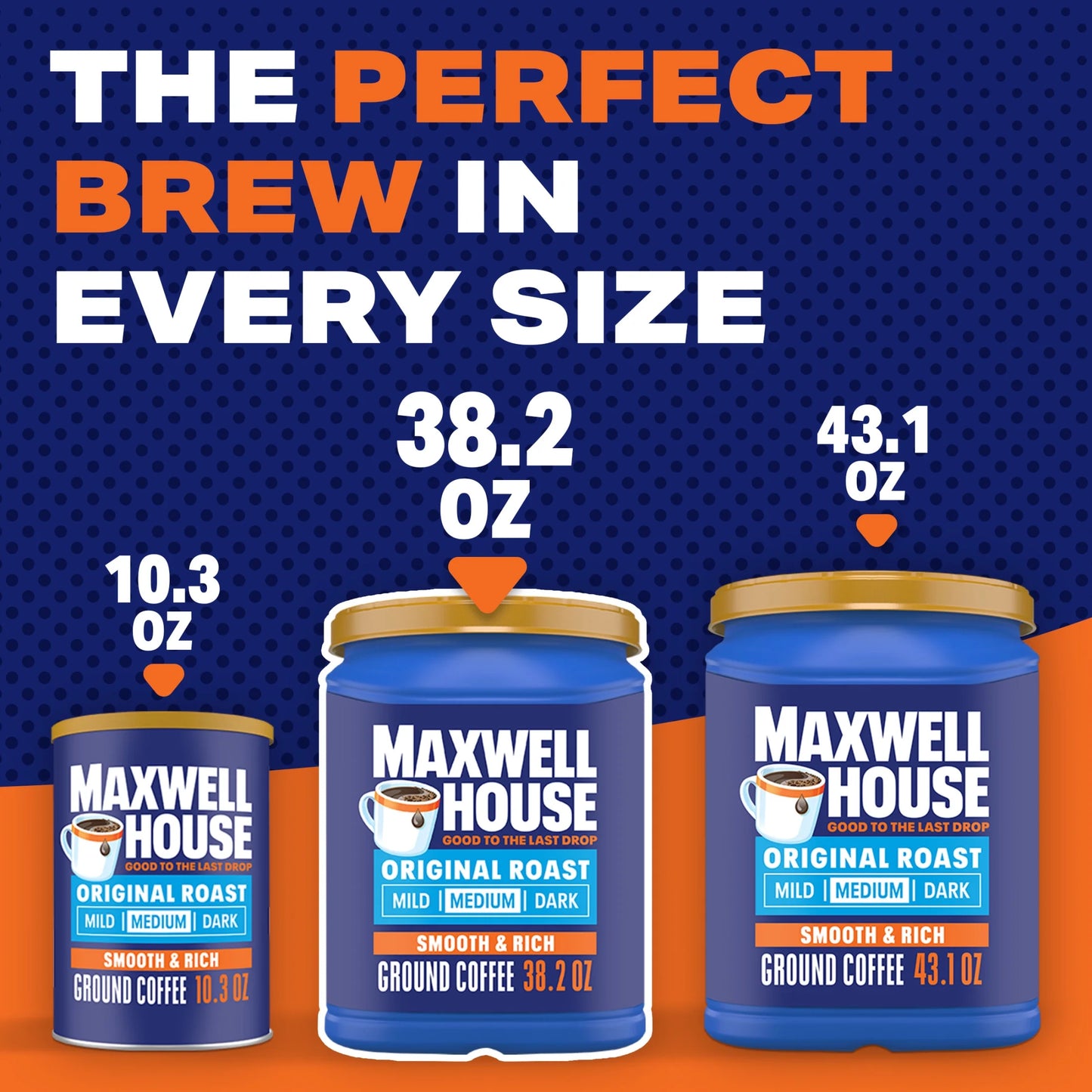 Maxwell House Original Roast Ground Coffee, 38.2 Oz