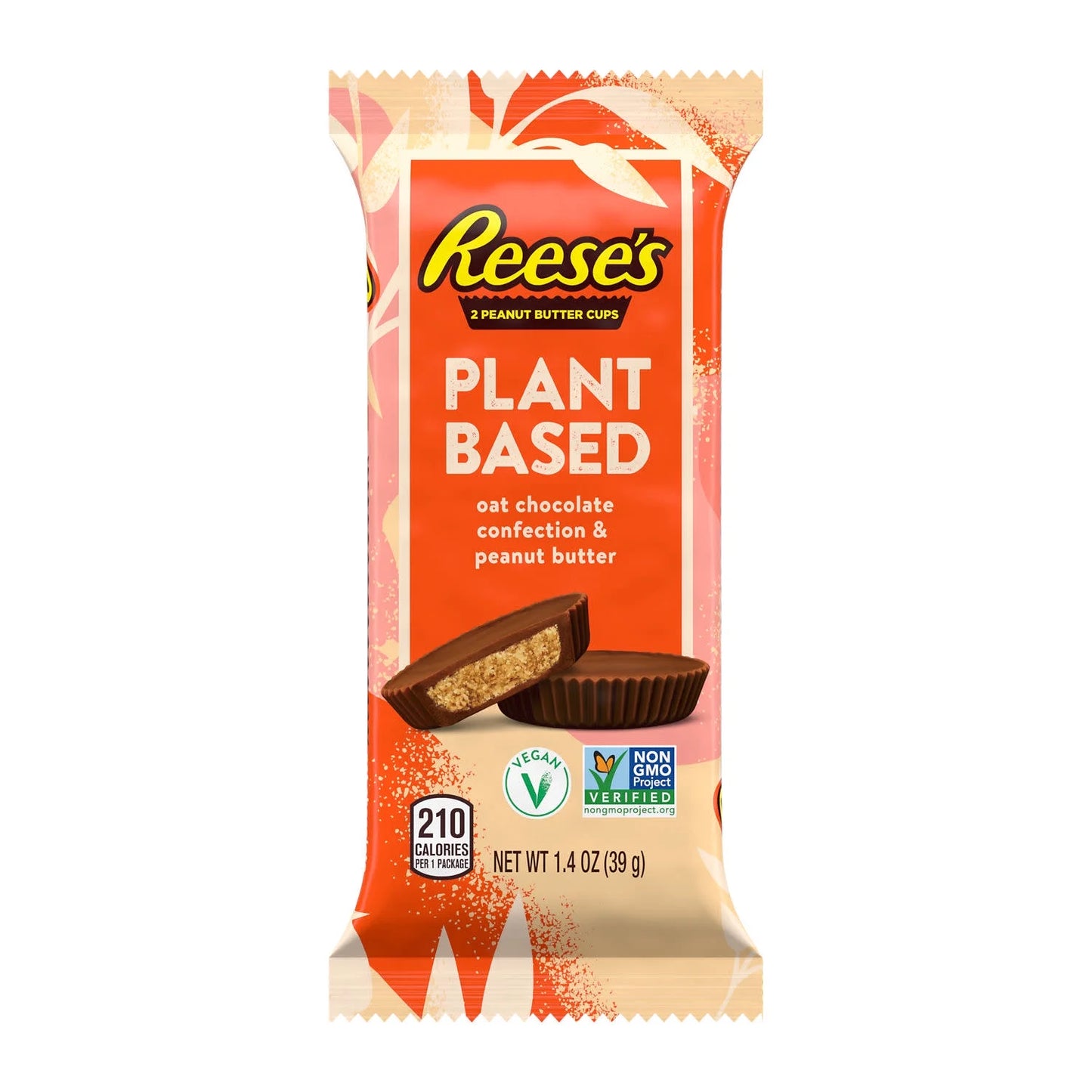 REESE'S Veganos Plant Based Oat Chocolate Confection and Peanut Butter Cups – 1.4 oz