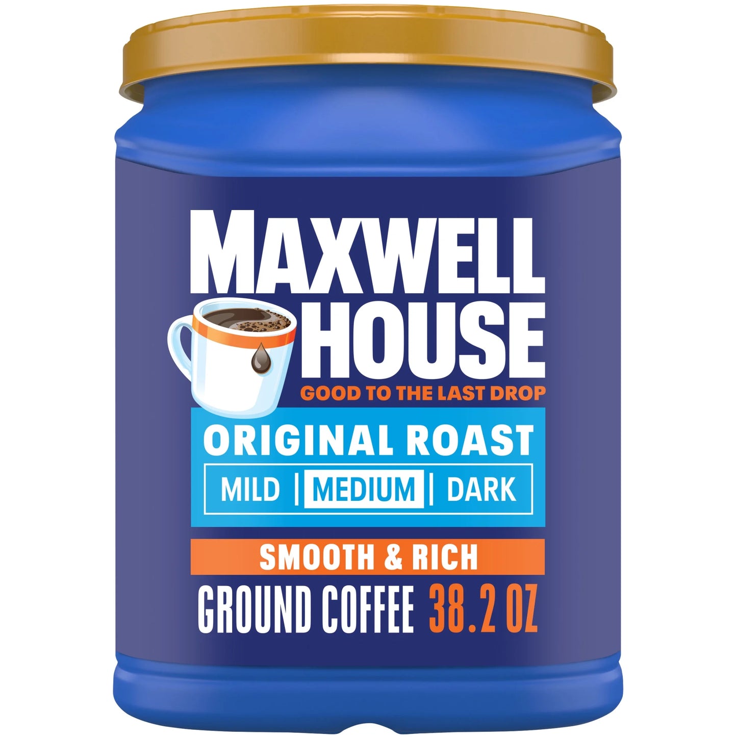 Maxwell House Original Roast Ground Coffee, 38.2 Oz