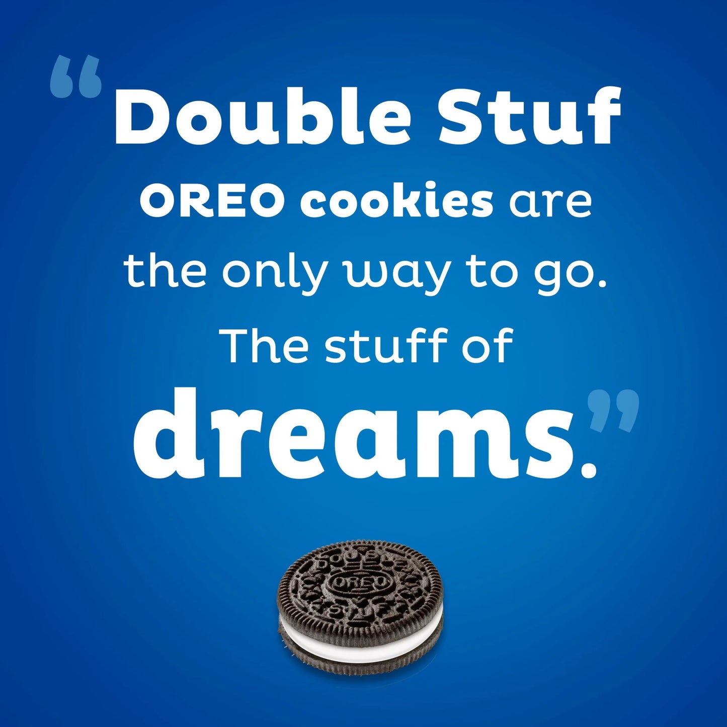 Oreo Double Stuff Chocolate Sandwich Cookies, 14.03 Oz