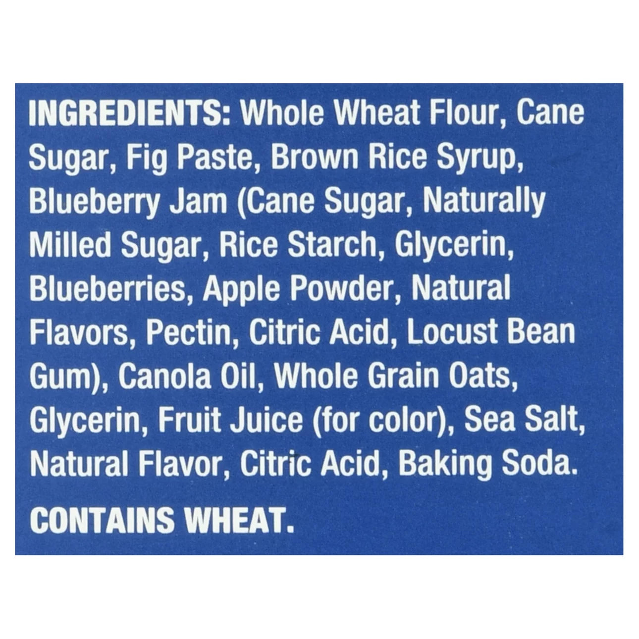 Nature's Bakery Blueberry Fig Bars, 10 Twin Packs, 2 Oz Each