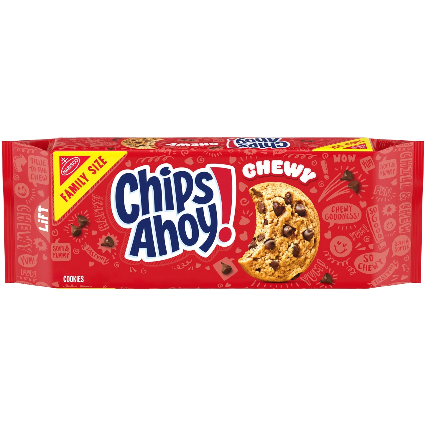 Chewy Chocolate Chip Cookies, Family Size, 19.5 Oz