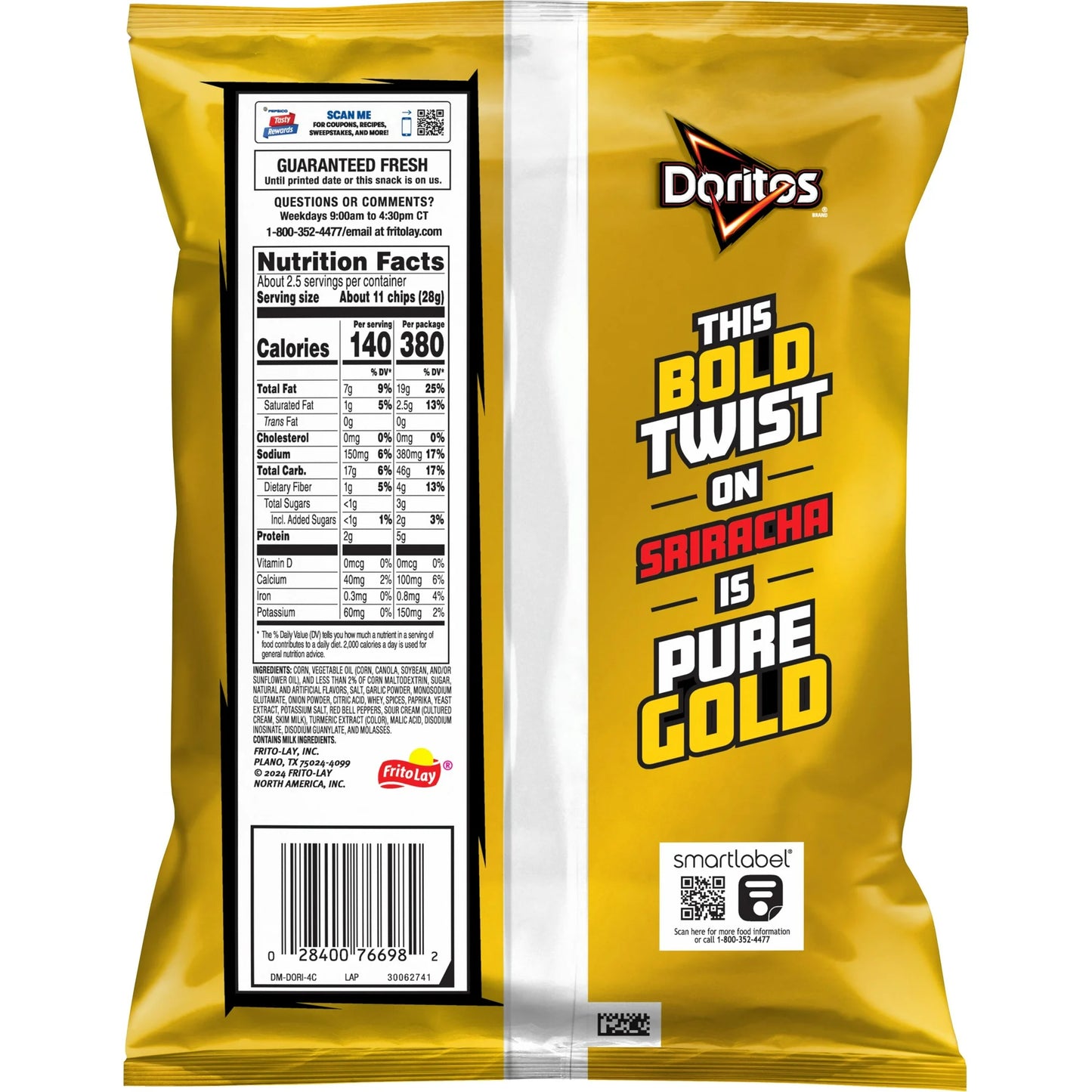 Doritos Golden Sriracha