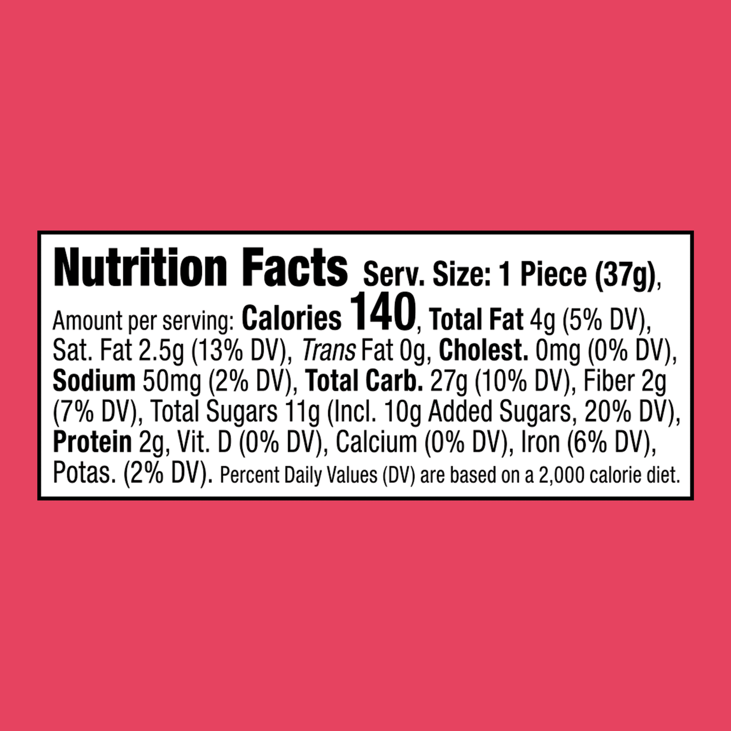 Bobo’s Oat Bites, Strawberry Stuff'D, 5 Pack of 1.3Oz Bars