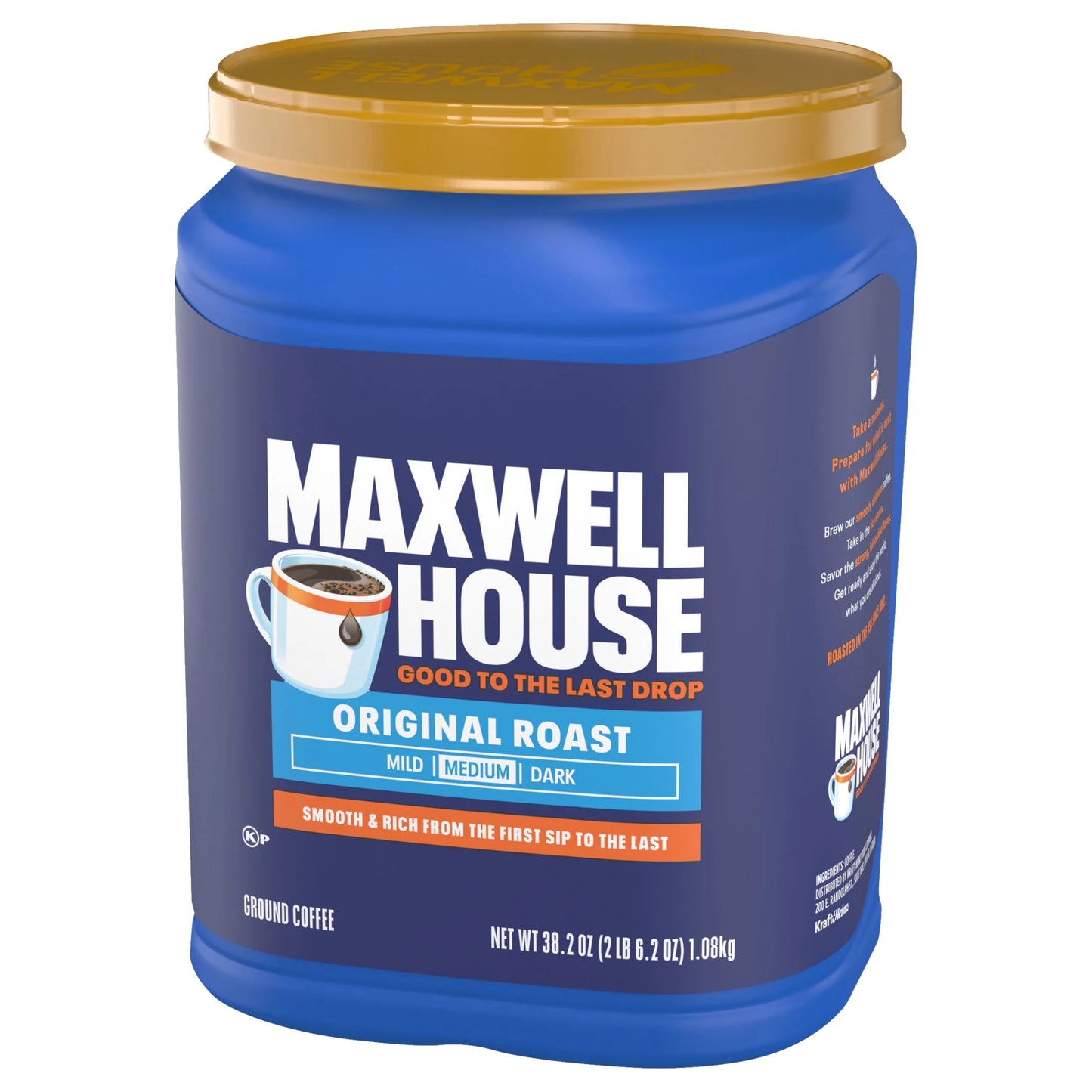 Maxwell House Original Roast Ground Coffee, 38.2 Oz