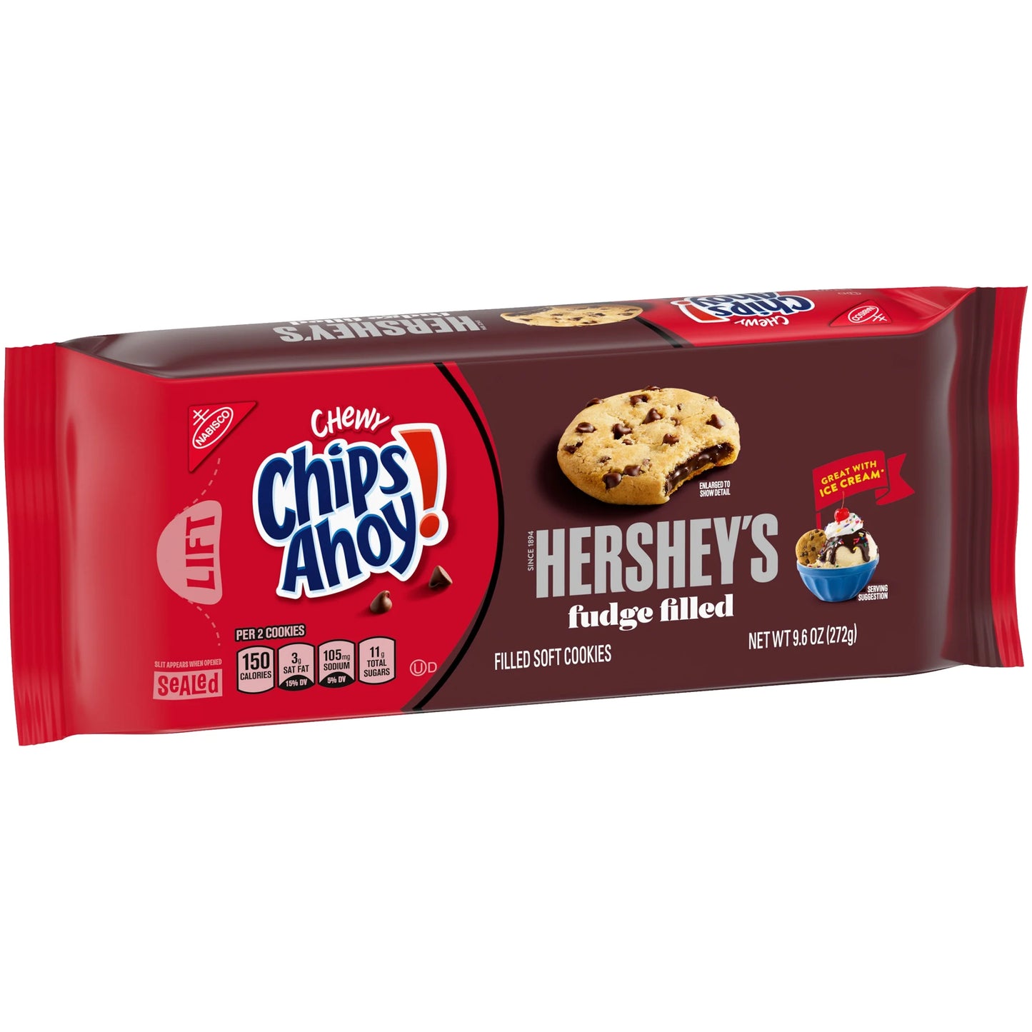 Chewy Hershey'S Fudge Filled Soft Cookies, 9.6 Oz