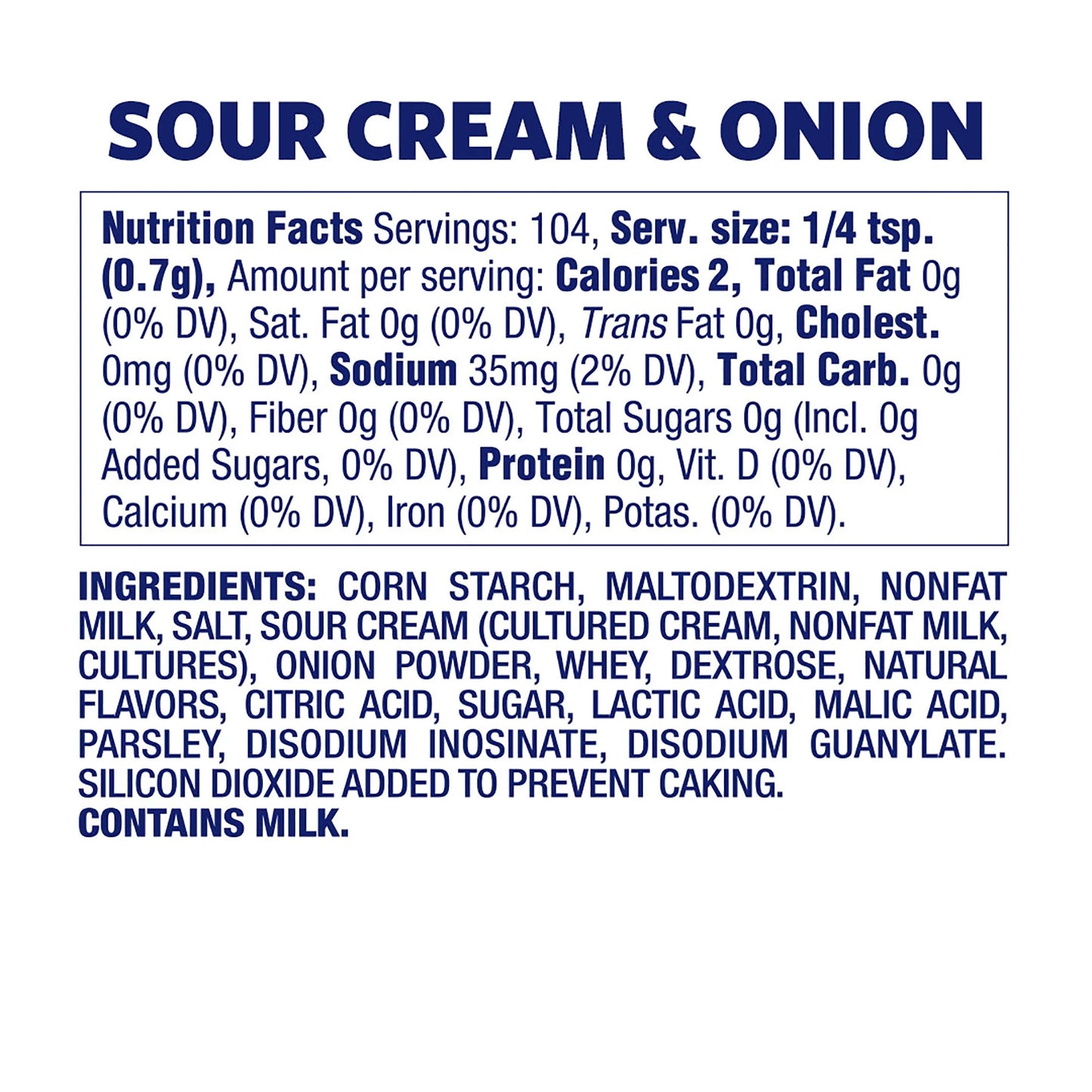 Kernel Season's Sour Cream and Onion Gourmet Popcorn Seasoning, 2.6 Oz