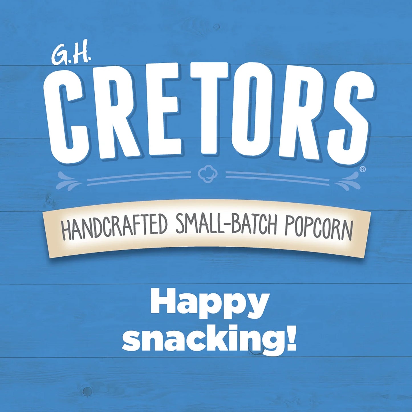 G.H. CRETORS Handcrafted Small-Batch Popcorn Cheese & Caramel Mix, 7.5 Oz