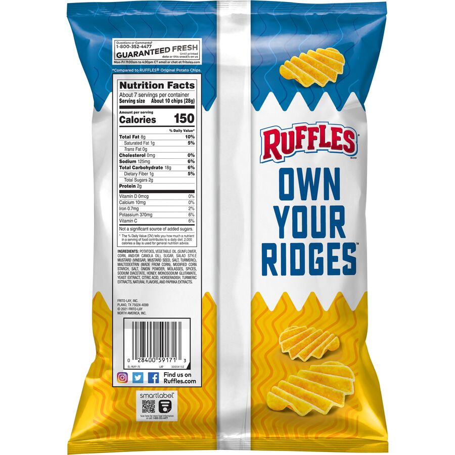 Ruffles Double Crunch Honey Mustard