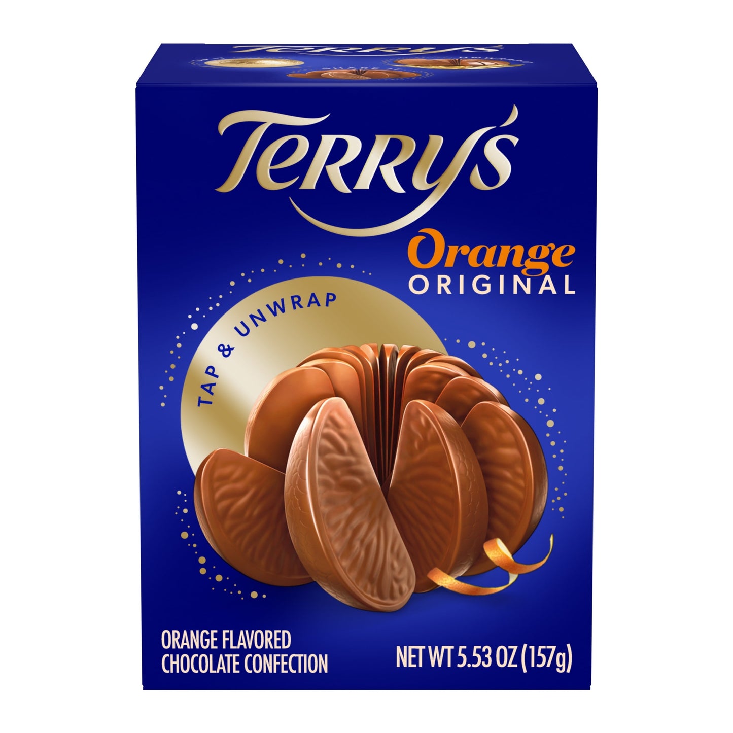 Terry's Orange Milk Chocolate con Sabor Natural a Naranja