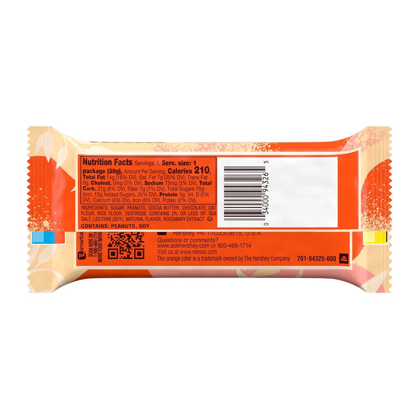 REESE'S Veganos Plant Based Oat Chocolate Confection and Peanut Butter Cups – 1.4 oz
