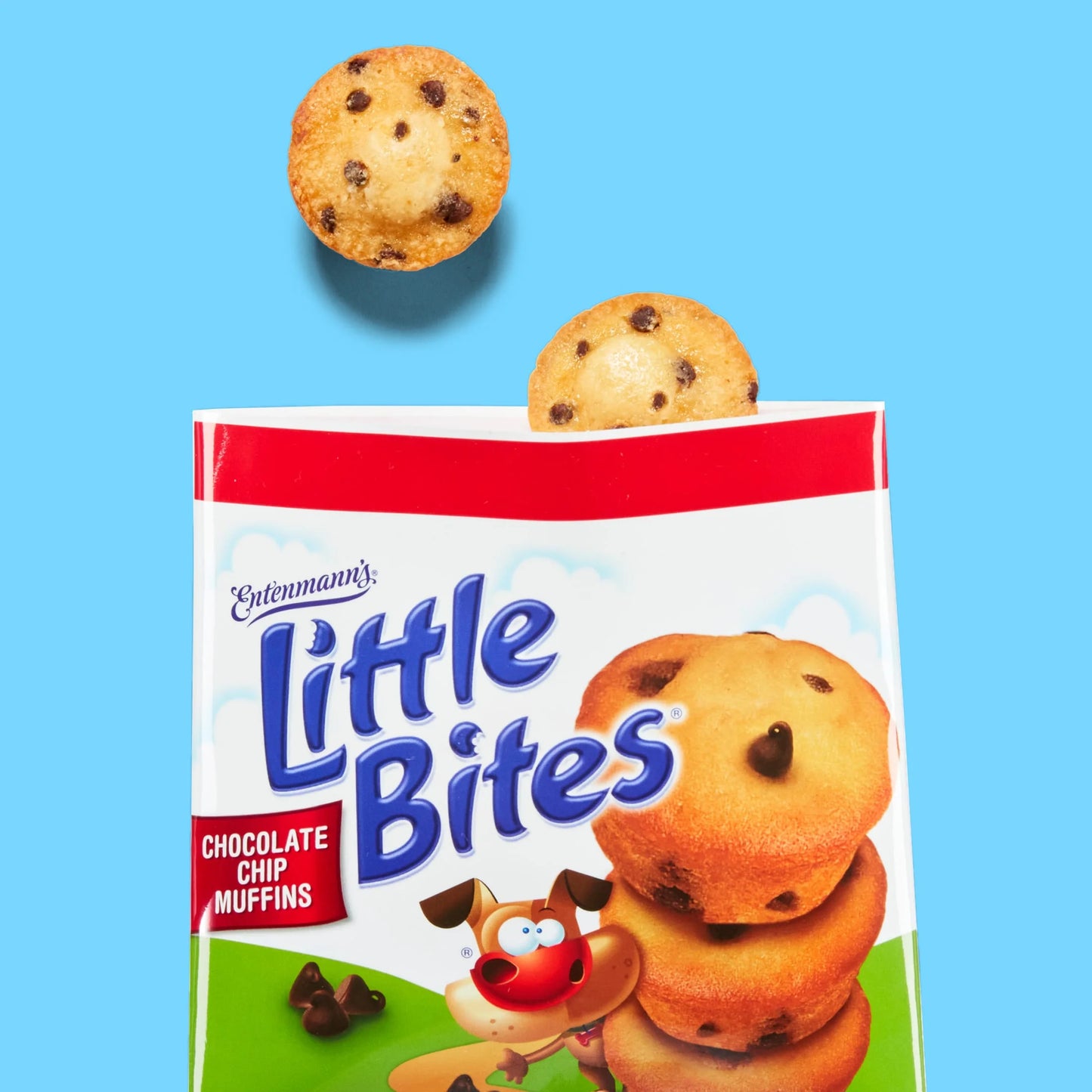 Little Bites Chocolate Chip Muffins, 5 Packs, Mini Muffins, 8.25 Oz Multipack