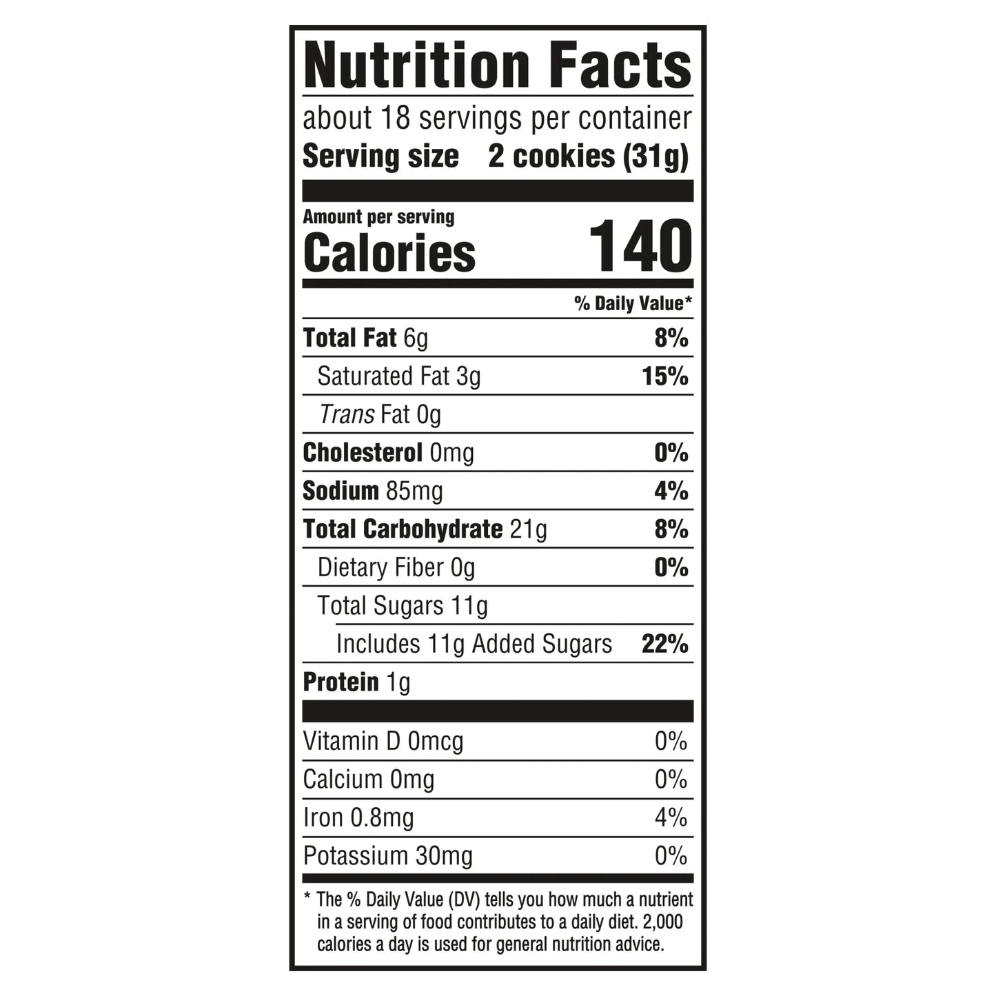 Chewy Chocolate Chip Cookies, Family Size, 19.5 Oz
