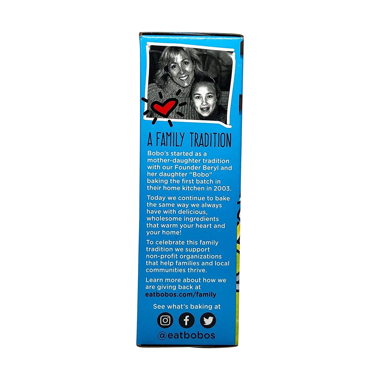 Bobo’s Oat Bites - Chocolate Flavor, 5 Pack of 1.3 Oz Bars