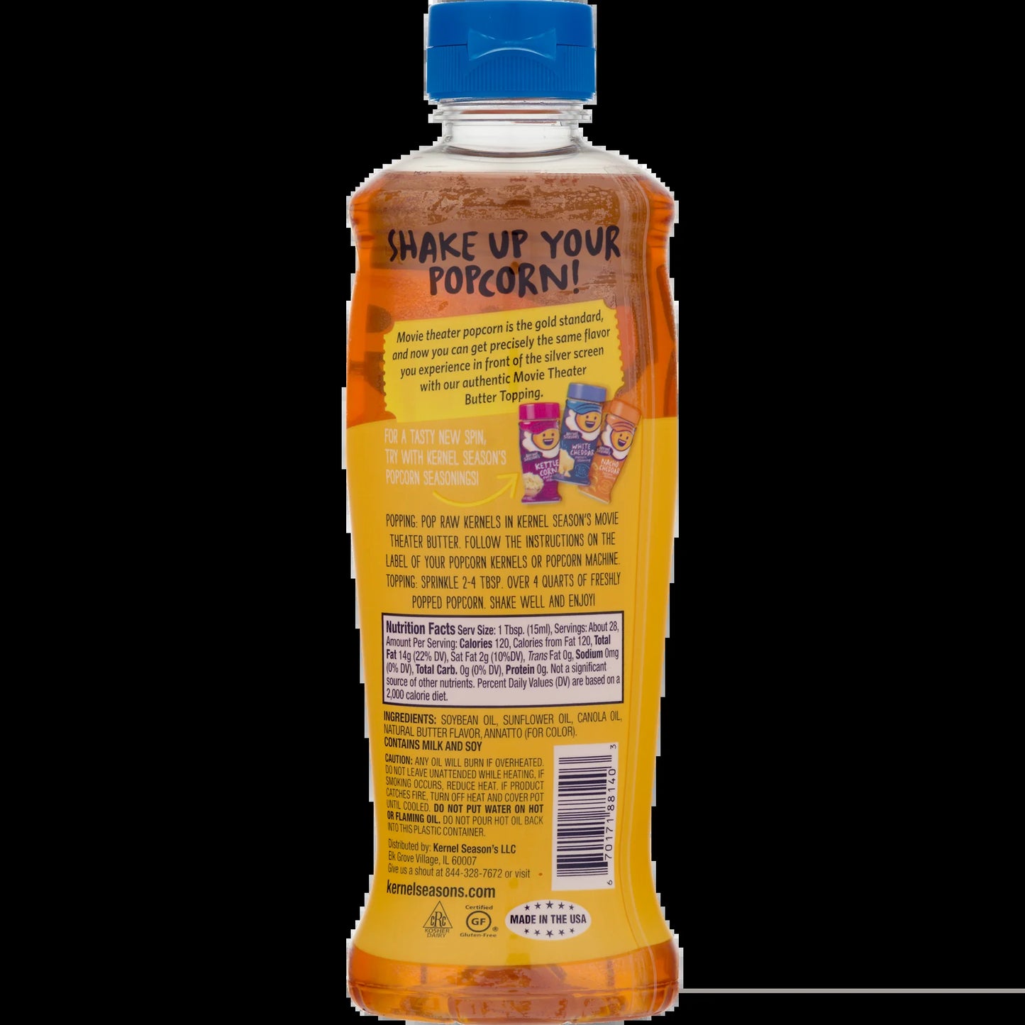 Aceite de Palomitas Sabor Cine, 13.75 Fl. oz