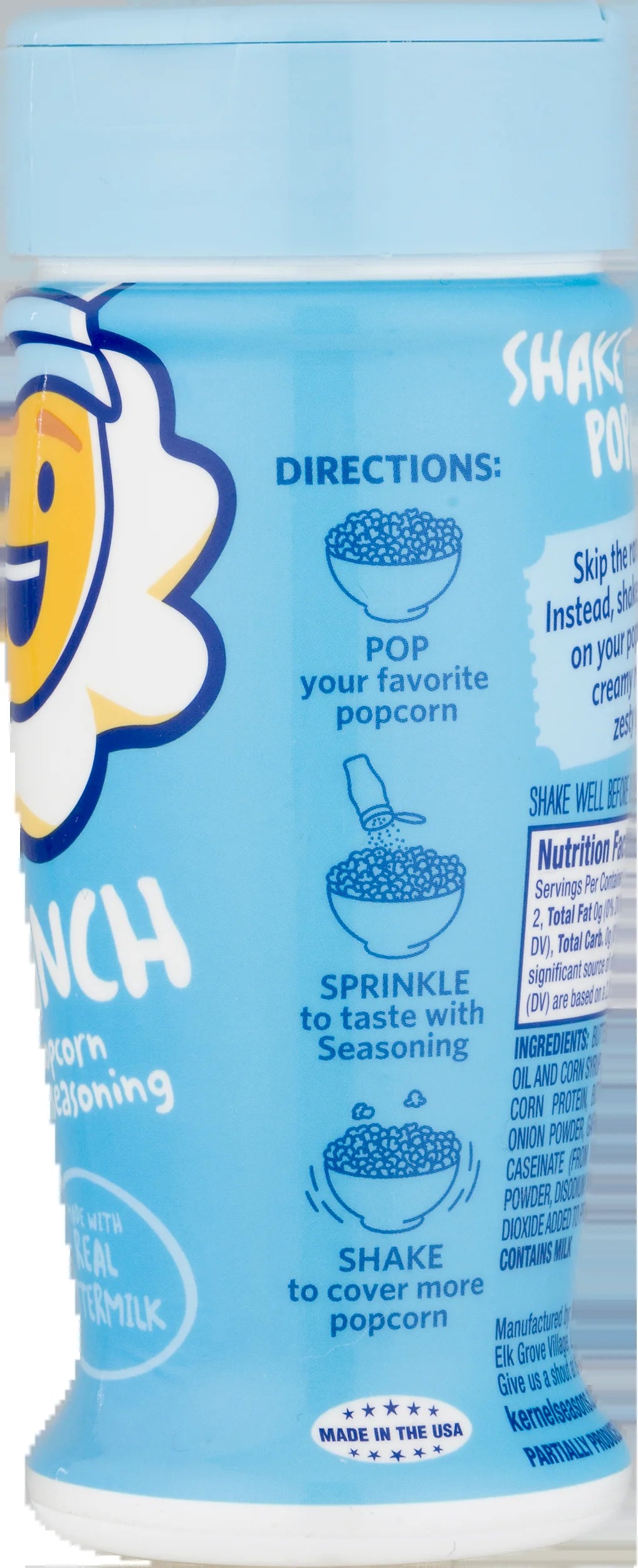 Ranch Popcorn Seasoning, 2.7 Oz.