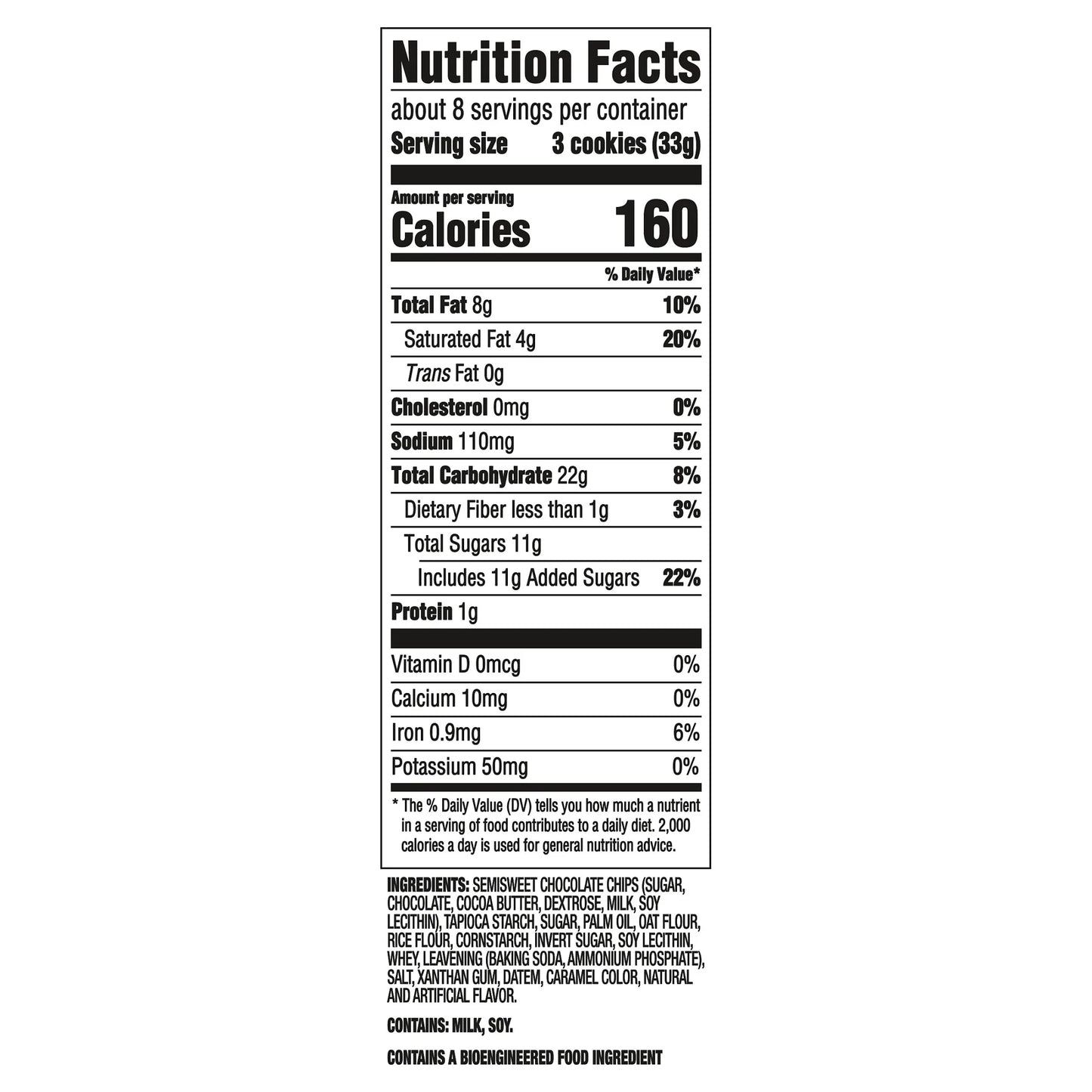 Chips Ahoy Original Crunchy Gluten Free Chocolate Chip Cookies, 9.31 Oz