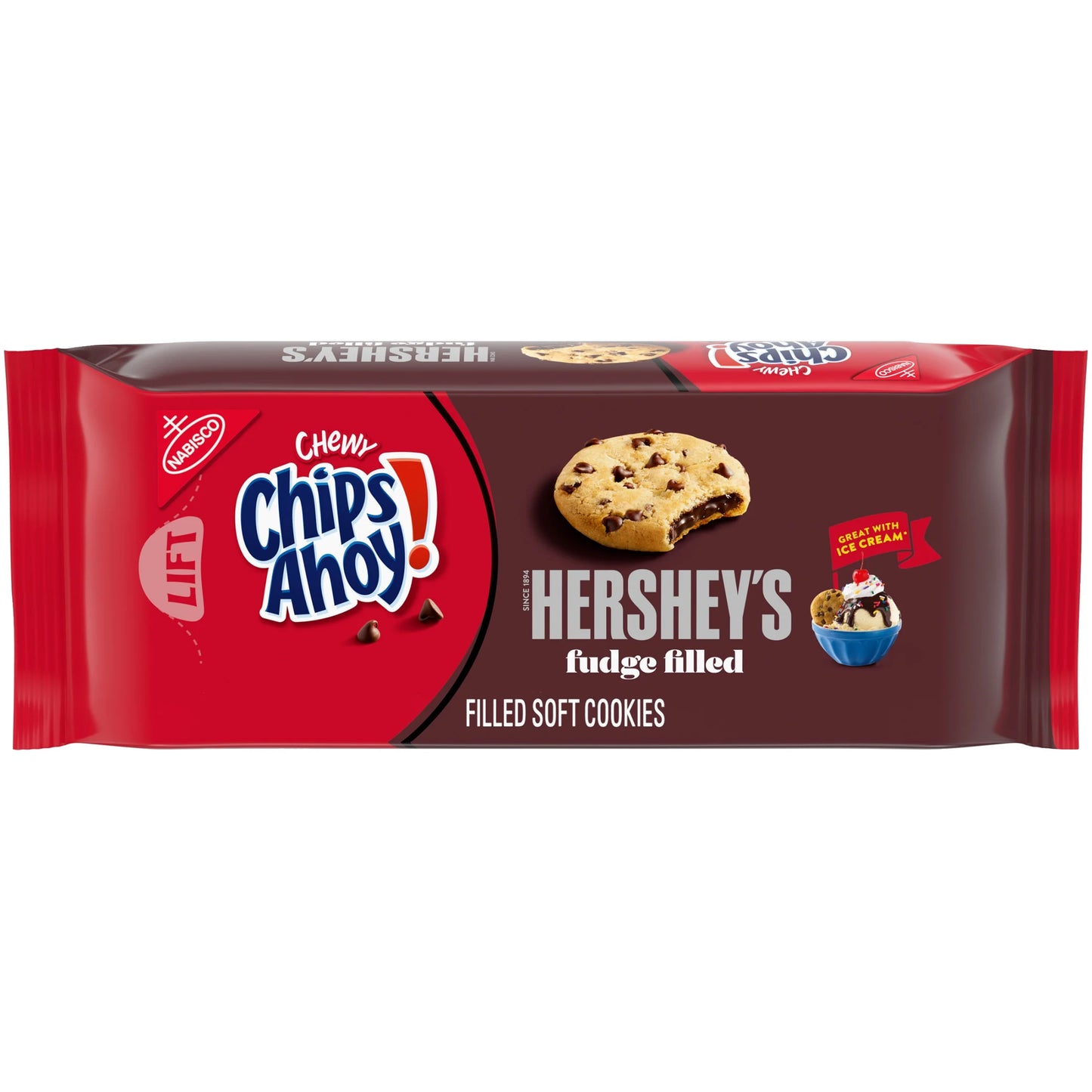 Chewy Hershey'S Fudge Filled Soft Cookies, 9.6 Oz