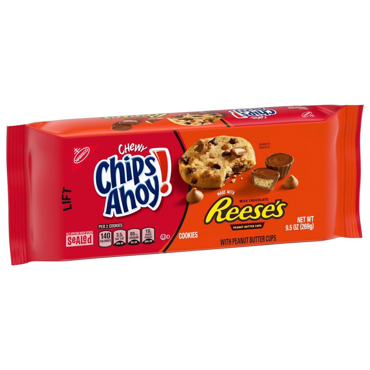 Chewy Chocolate Chip Cookies with Reese'S Peanut Butter Cups, 9.5 Oz