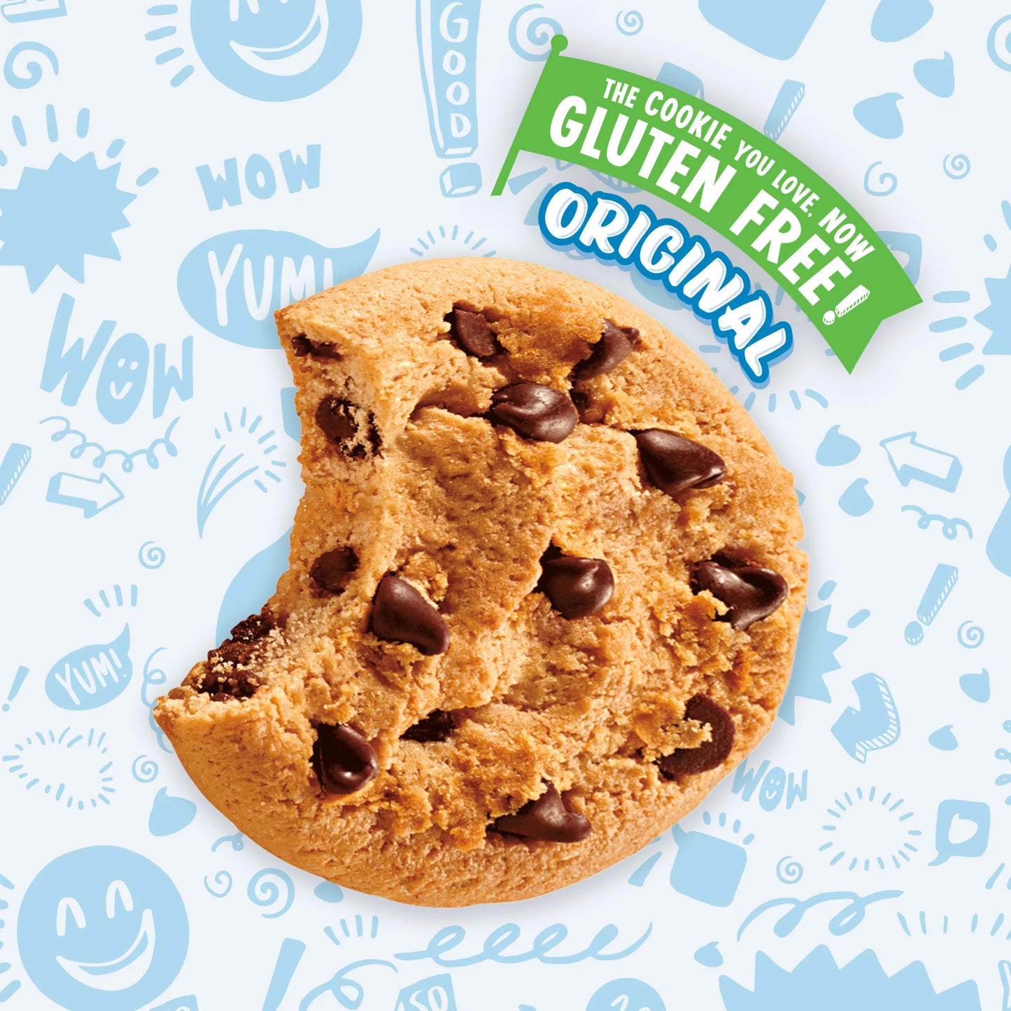 Chips Ahoy Original Crunchy Gluten Free Chocolate Chip Cookies, 9.31 Oz