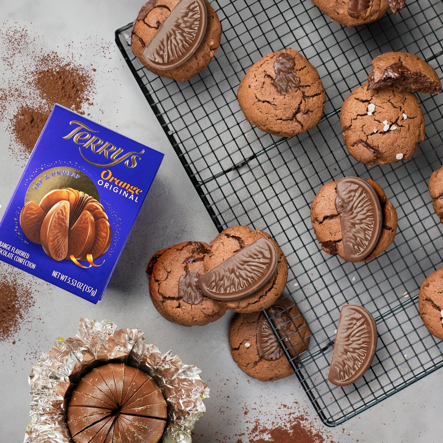 Terry's Orange Milk Chocolate con Sabor Natural a Naranja