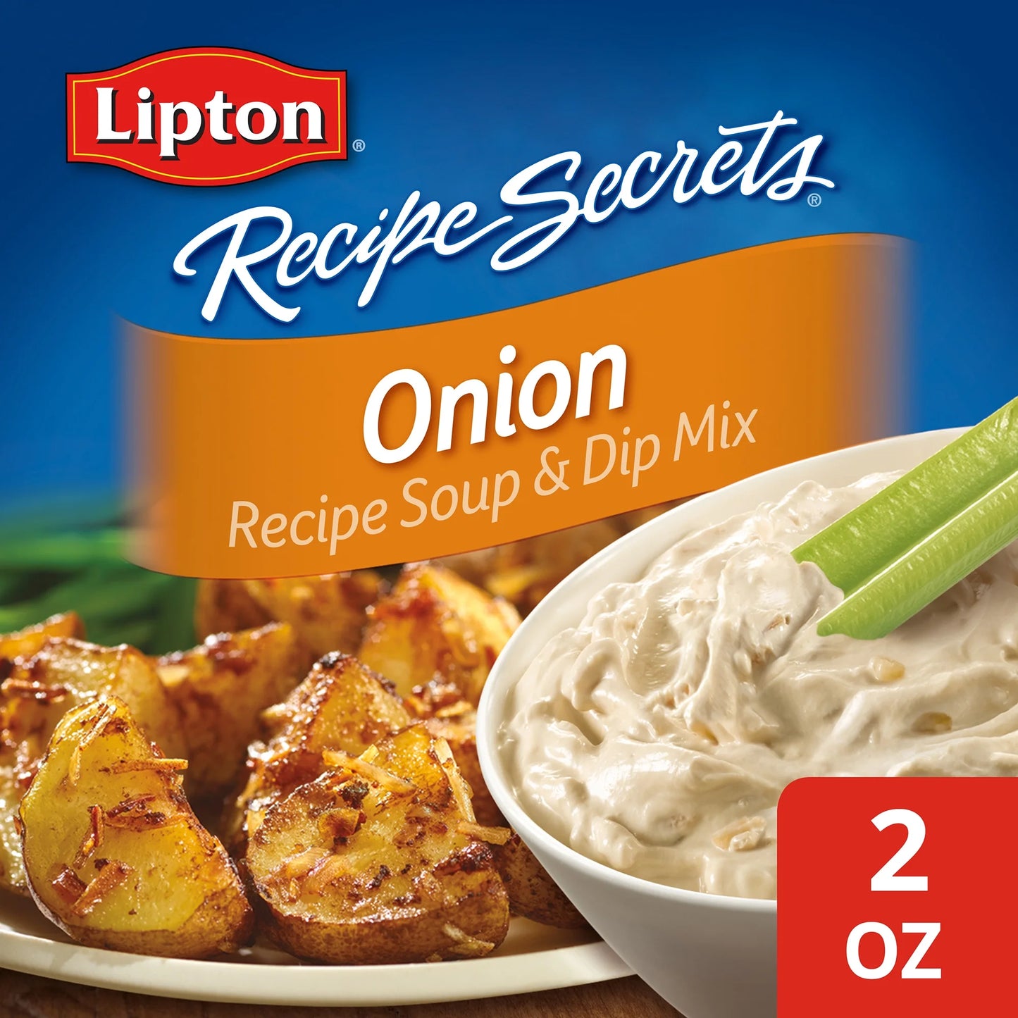 Recipe Secrets, Football Game Onion Dry Soup and Dip Mix, 2 Oz, 2 Pack