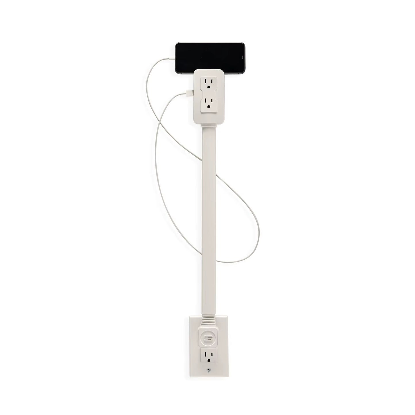 Electrical Outlet Extender Power Socket Sofa Bedside Table Expander