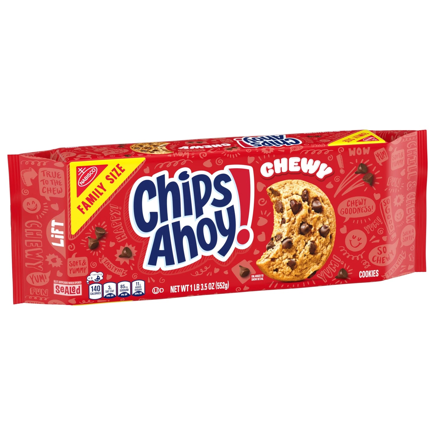 Chewy Chocolate Chip Cookies, Family Size, 19.5 Oz