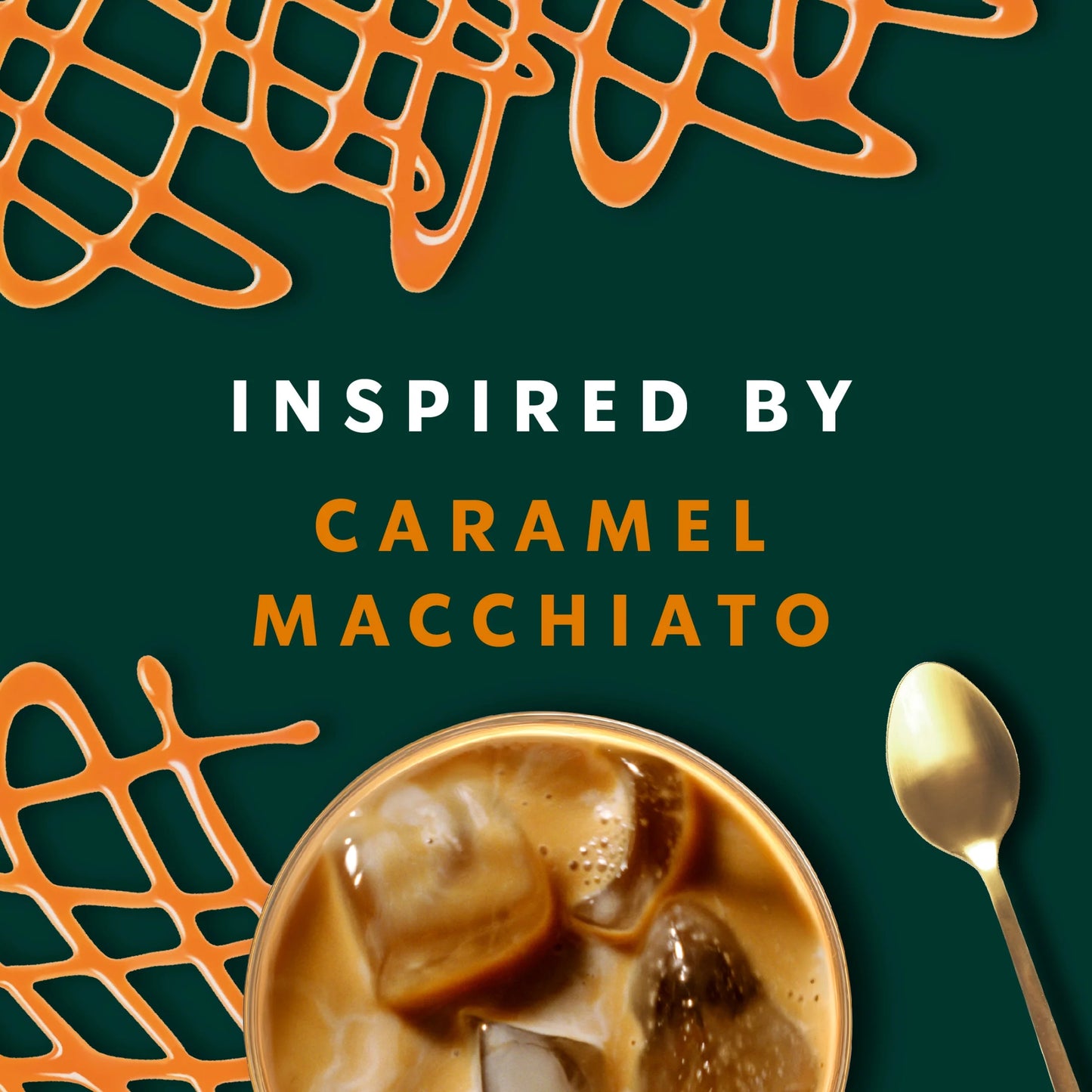 Caramel Flavored Coffee Creamer, Inspired by Caramel Macchiato, 28 Fl Oz