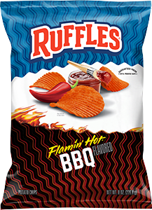 Ruffles Flamin' Hot BBQ