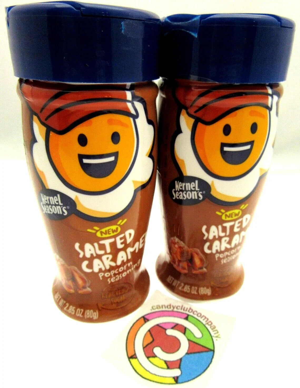 Salted Caramel Popcorn Seasoning, Regular 2.85Oz Bottle