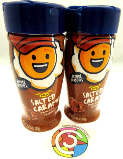 Salted Caramel Popcorn Seasoning, Regular 2.85Oz Bottle