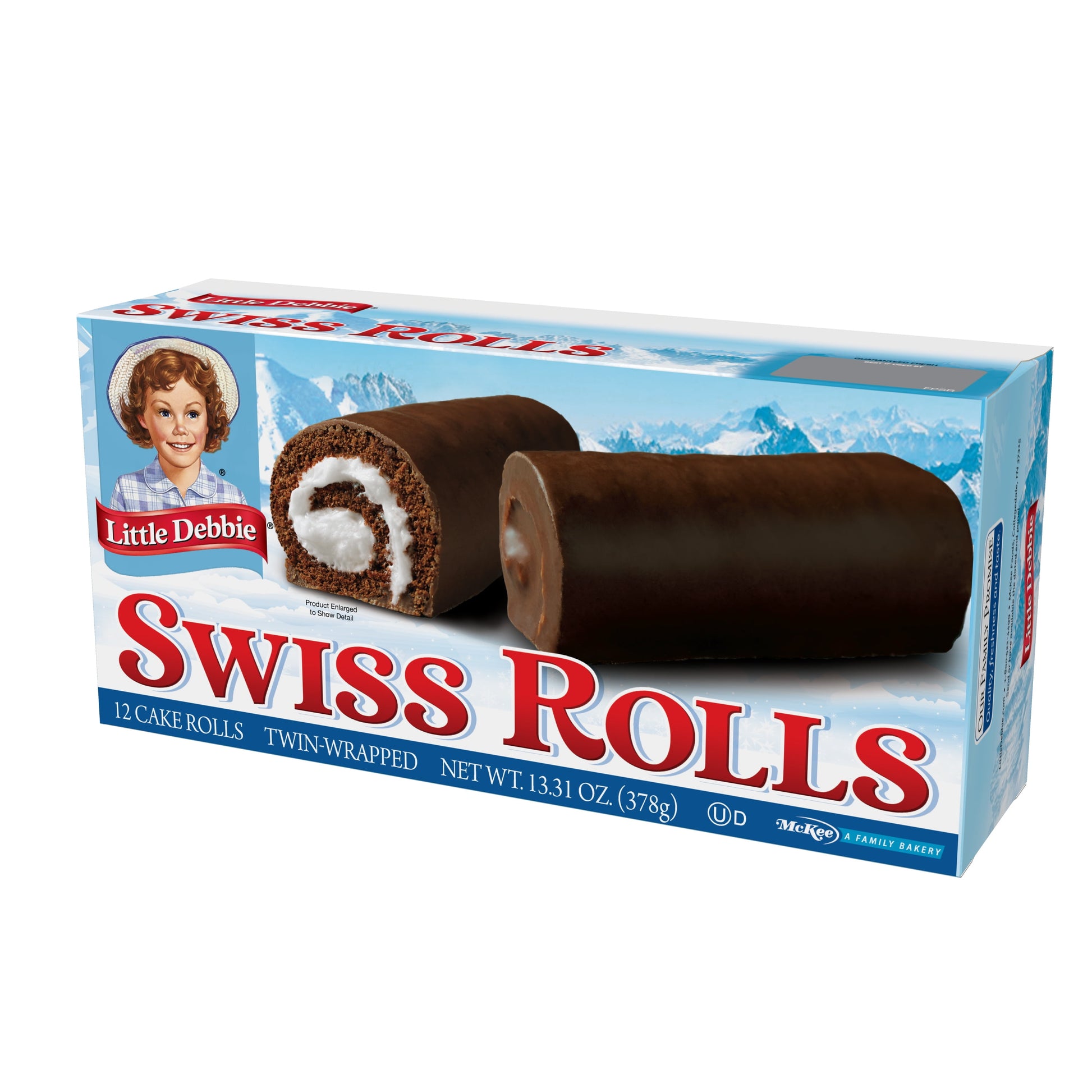 Swiss Rolls, 13.31 Oz (12 piezas)