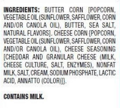 G.H. CRETORS Handcrafted Small-Batch Popcorn Cheese & Caramel Mix, 7.5 Oz