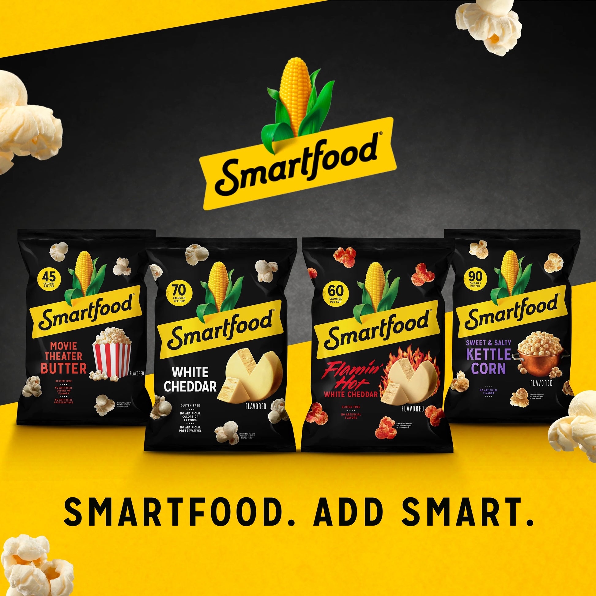 Smart Food Popcorn, White Cheddar, 6.75 Oz Bag