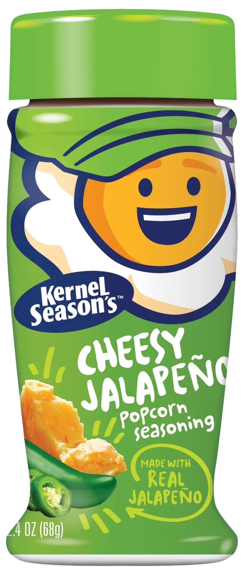Cheesy Jalapeno Popcorn Seasoning, 2.4 Oz