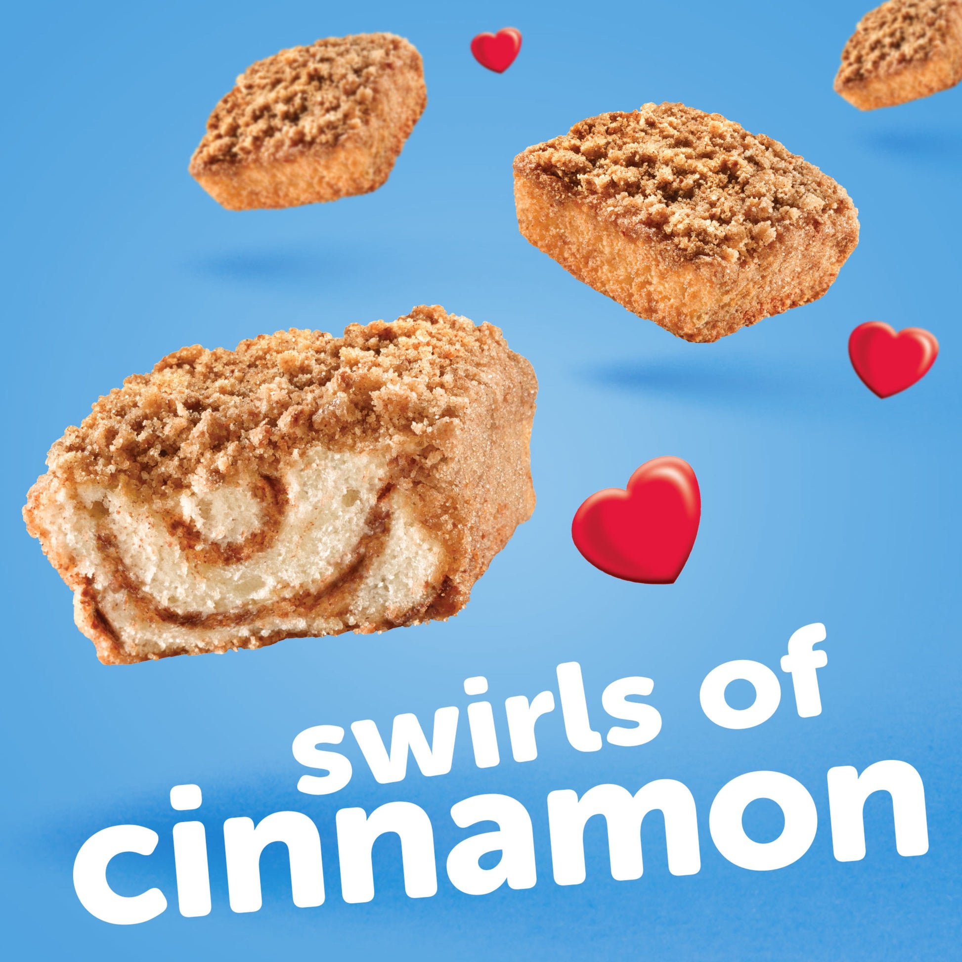 Cinnamon Coffee Cake, Topped with Streusel, Individually Wrapped, 8 Count, 11.6 Oz