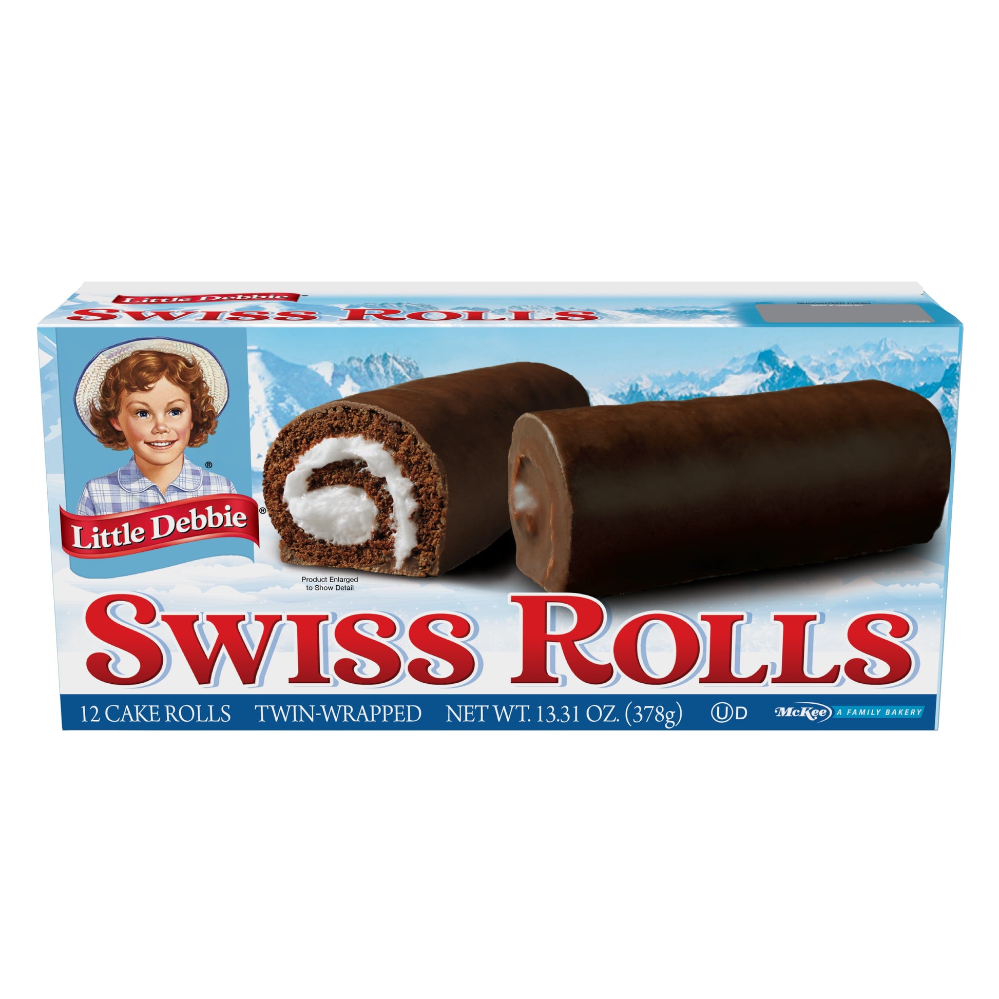 Swiss Rolls, 13.31 Oz (12 piezas)