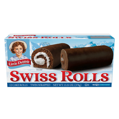Swiss Rolls, 13.31 Oz (12 piezas)