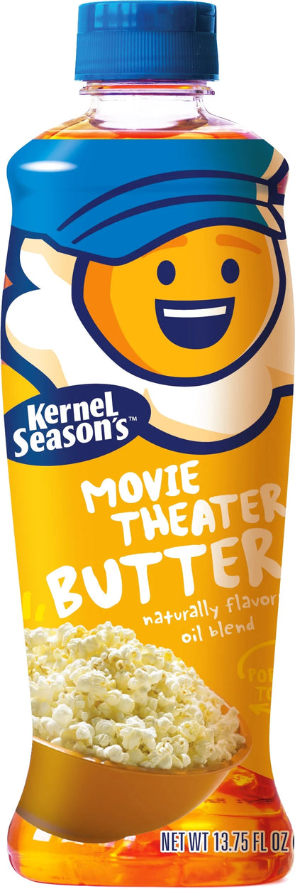 Aceite de Palomitas Sabor Cine, 13.75 Fl. oz