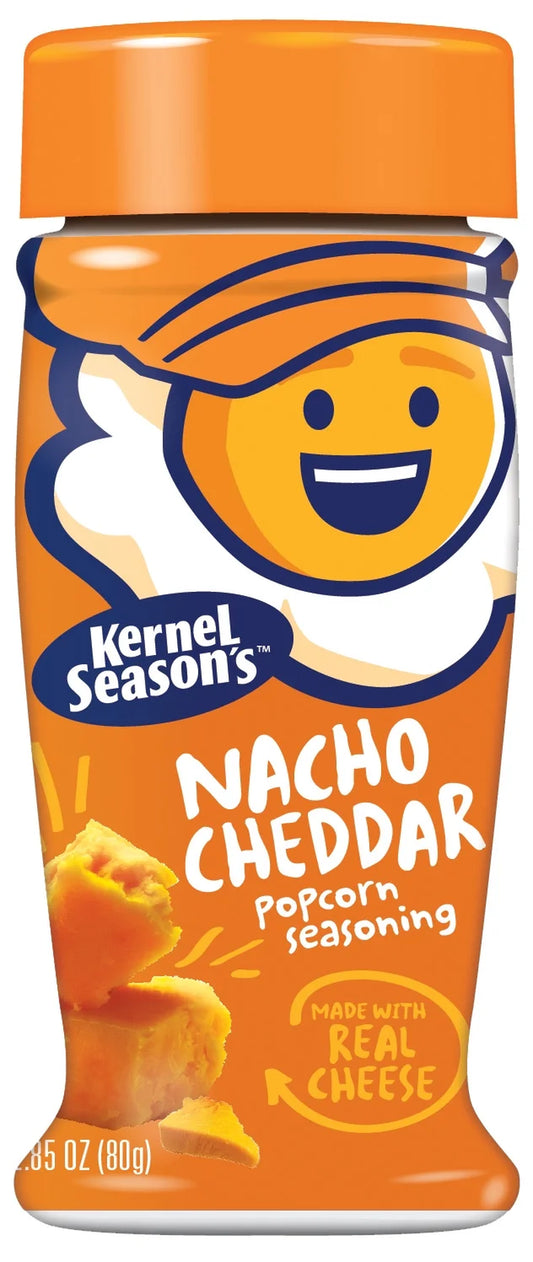 Nacho Cheddar Popcorn Seasoning, 2.85 OZ