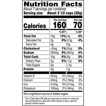 Smart Food Popcorn, White Cheddar, 6.75 Oz Bag