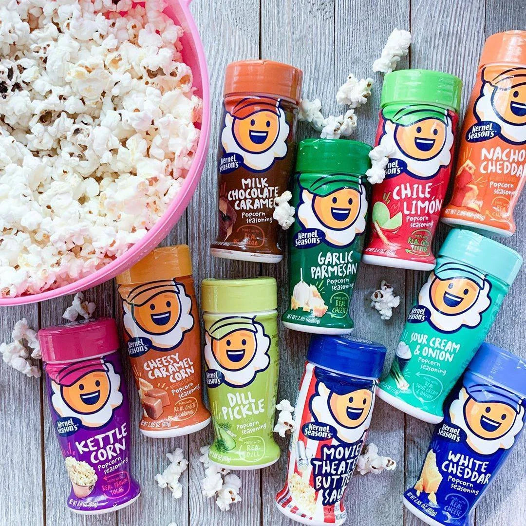 Garlic Parmesan Popcorn Seasoning, 2.85 Oz