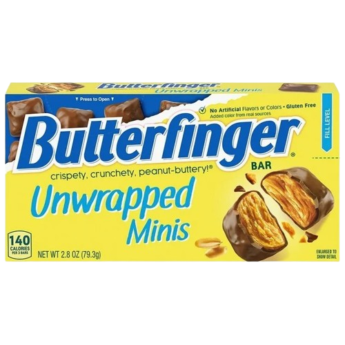 BUTTERFINGERS UNWRAPPED MINIS
