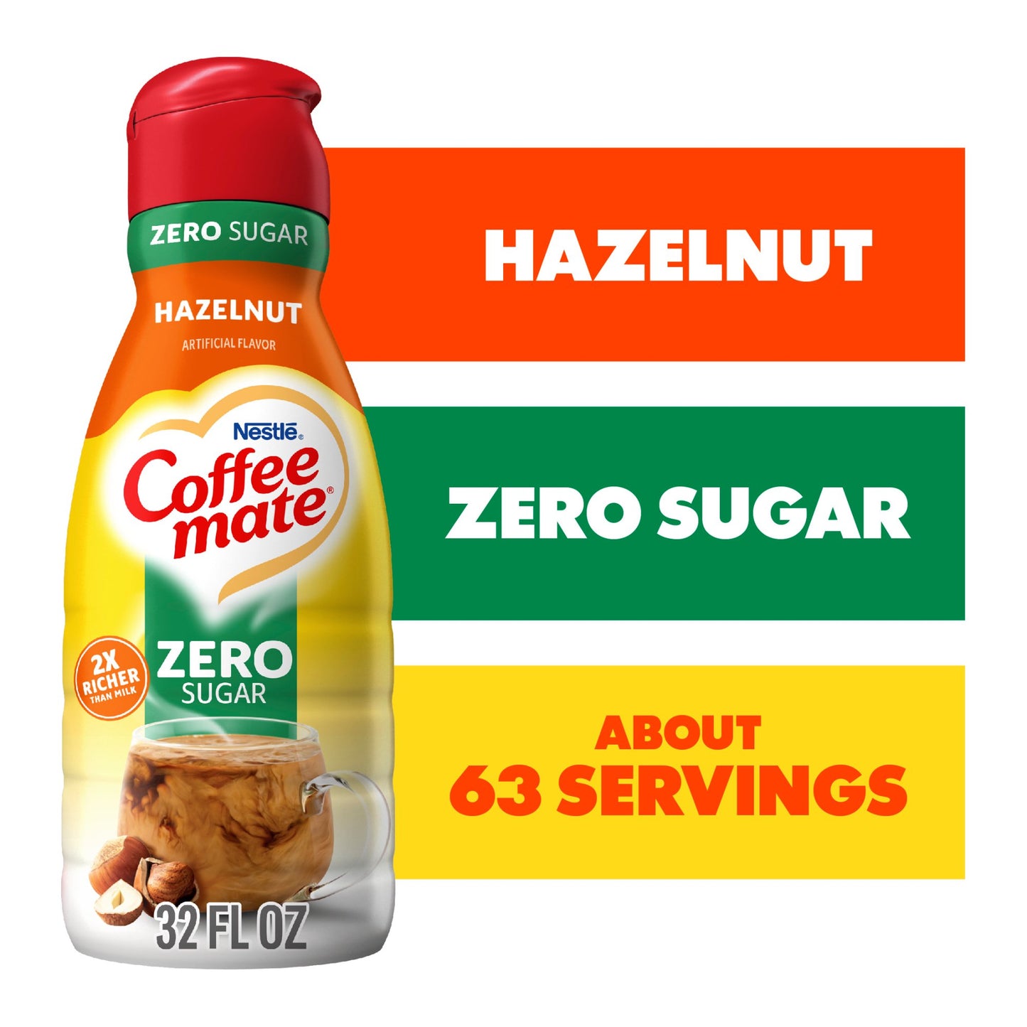 Coffee Mate Hazelnut Zero Sugar