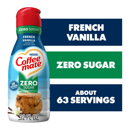 Coffee Mate French Vanlilla Zero Sugar