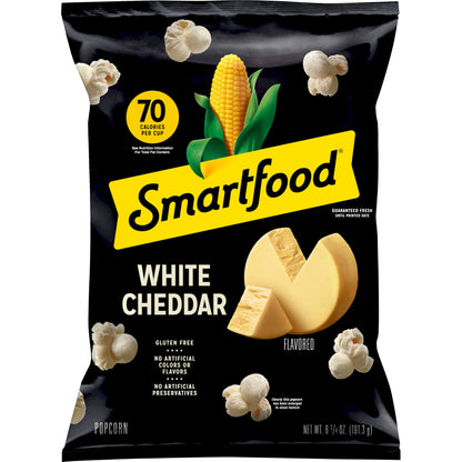 Smart Food Popcorn, White Cheddar, 6.75 Oz Bag