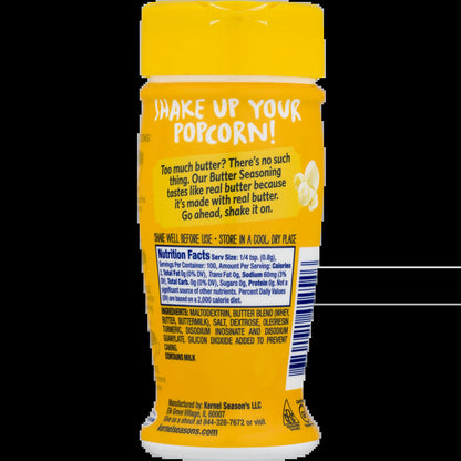 Butter Popcorn Seasoning, 2.85 Oz